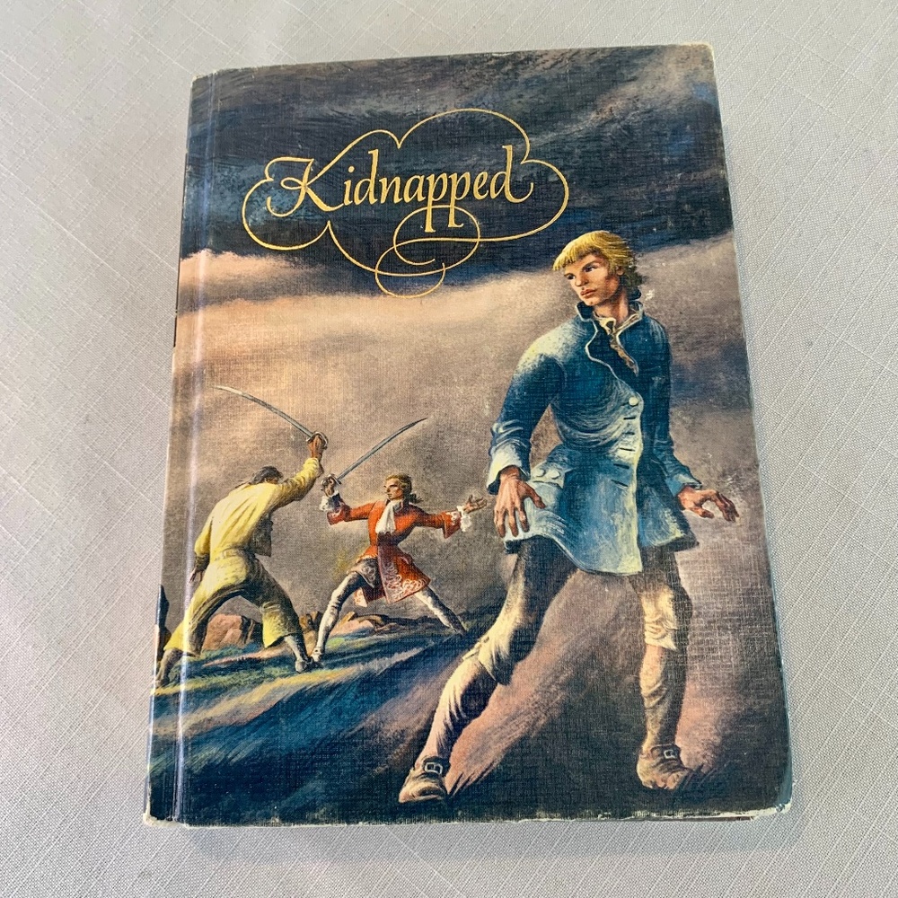 Kidnapped By Robert Louis Stevenson Illustrated Junior Library Hardcover VG 1983